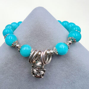 Amazonite bracelet with a unique design