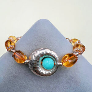 Citrine Designed Bracelet