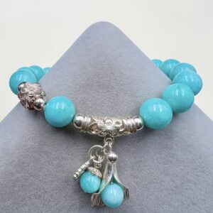 Amazonite bracelet with a unique design